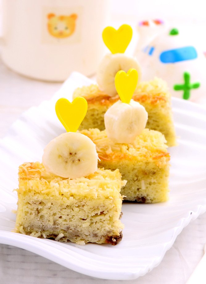 Banana Sponge Cake Recipe